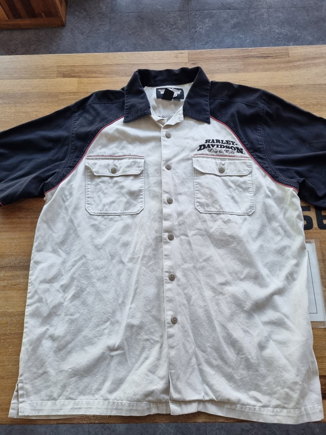 할리데이비슨 반팔 셔츠 XL 상품이미지1