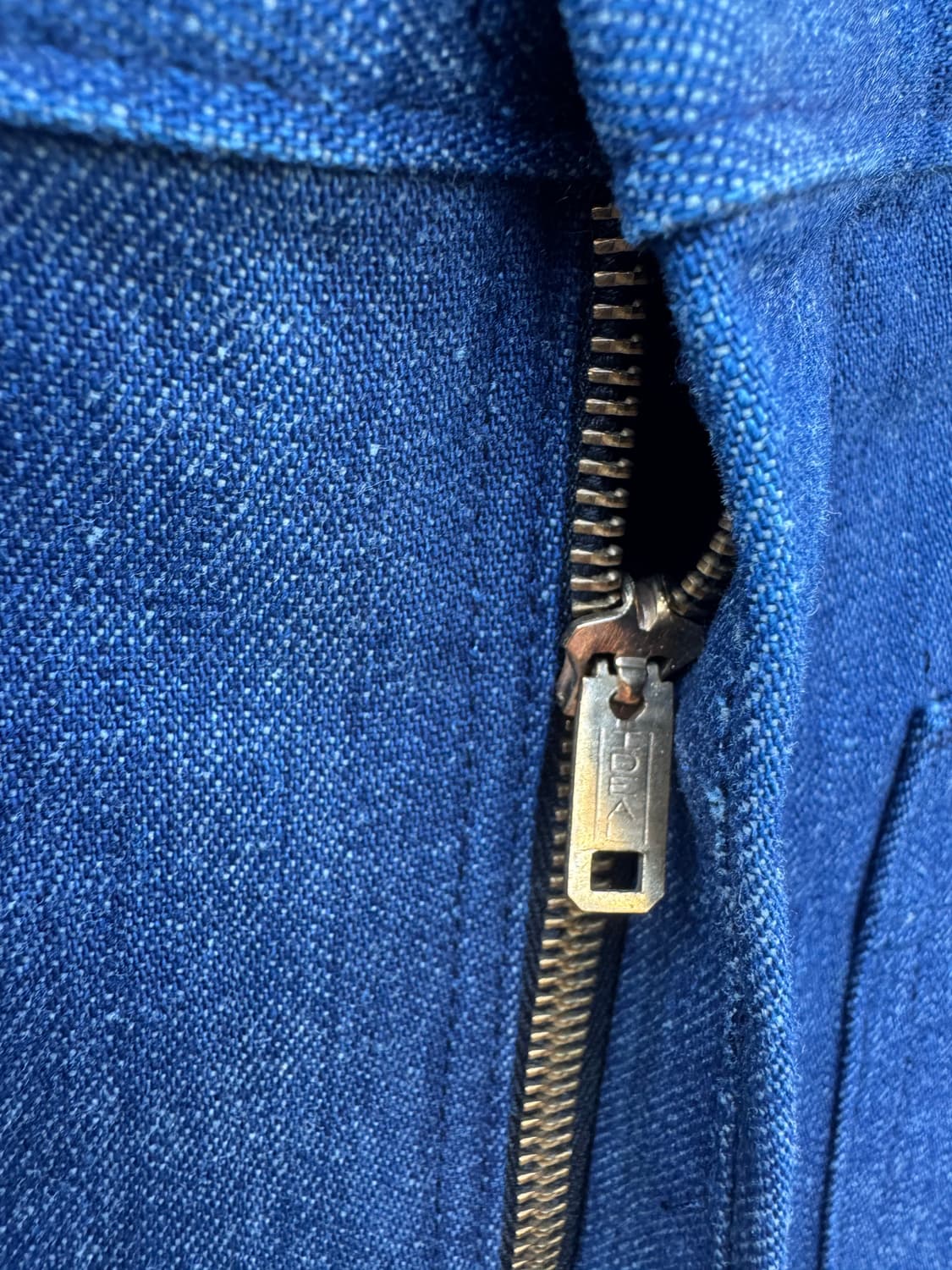 80s 미군 미해군 오리지널 usn 벨바텀 덩가레 세일러 데님 팬츠 상품이미지5