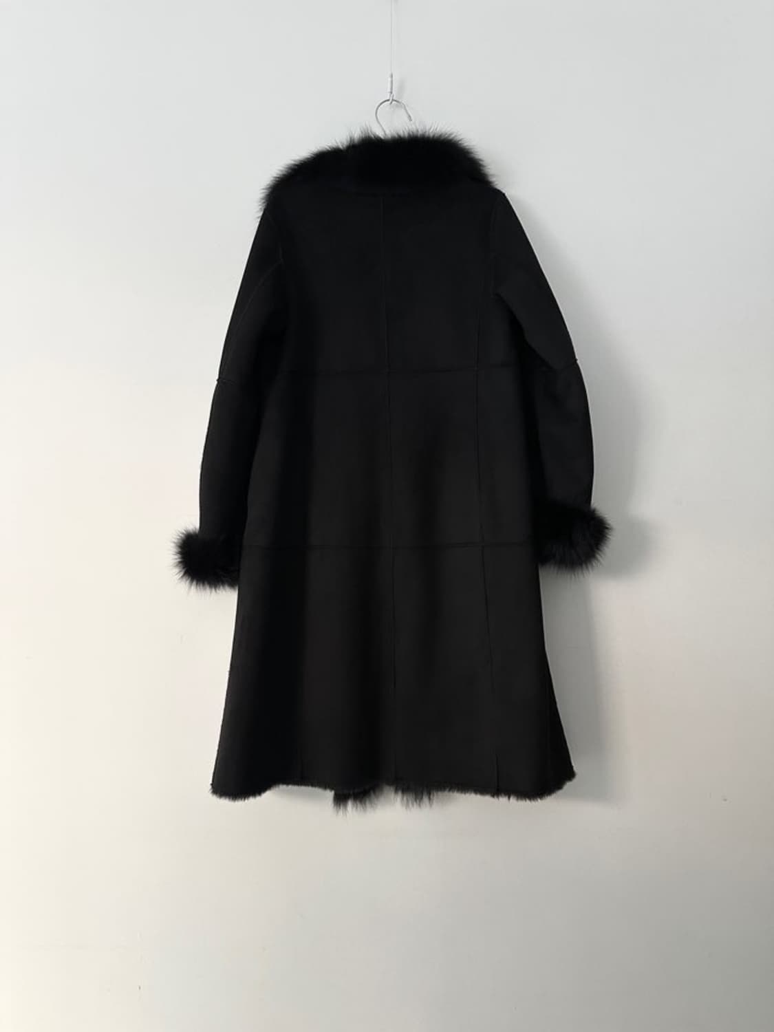 Chic fox fur muston jacket / black 상품이미지4