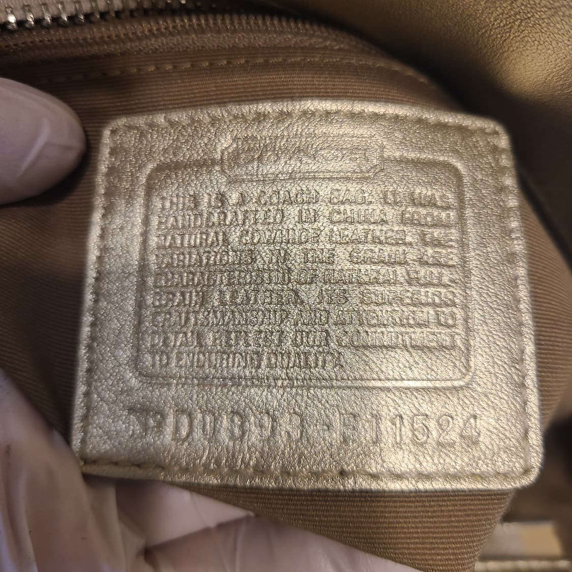 코치 토트 F-11525 상품이미지8