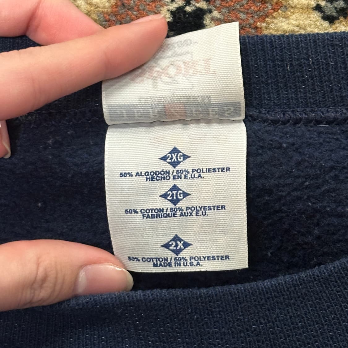 90s 저지스 블랭크 스웻셔츠 USA 상품이미지6