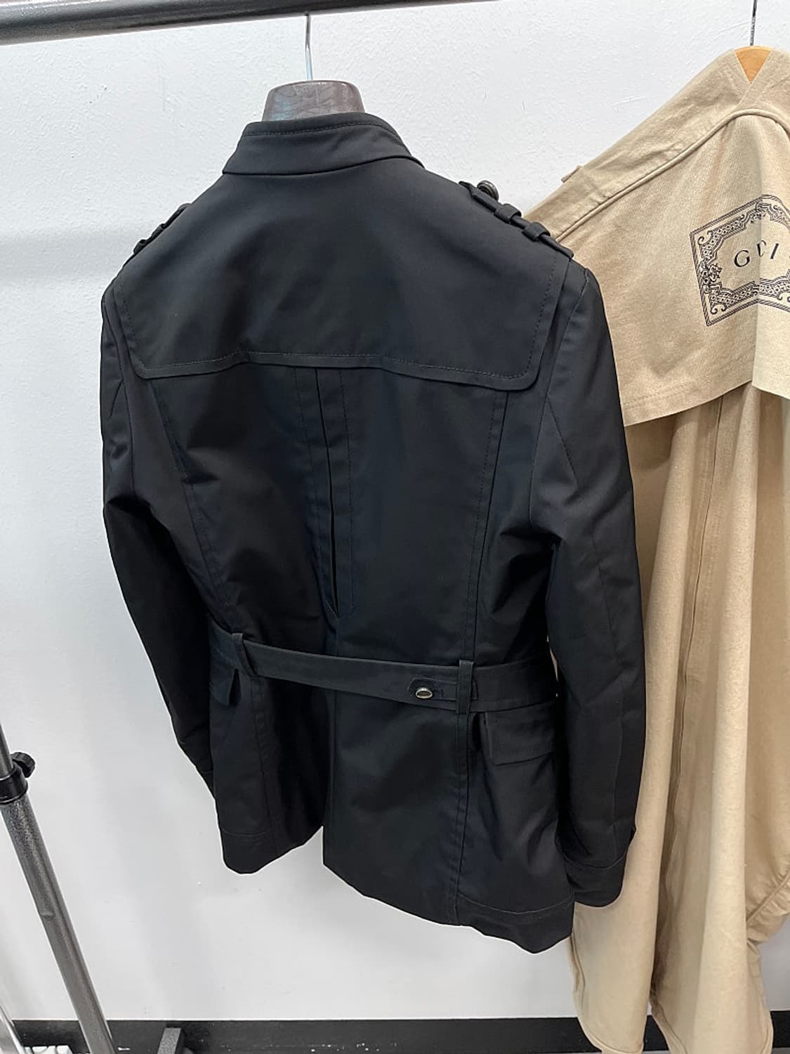 슬림100) 구찌 톰포드 벨티드 자켓  상품이미지6