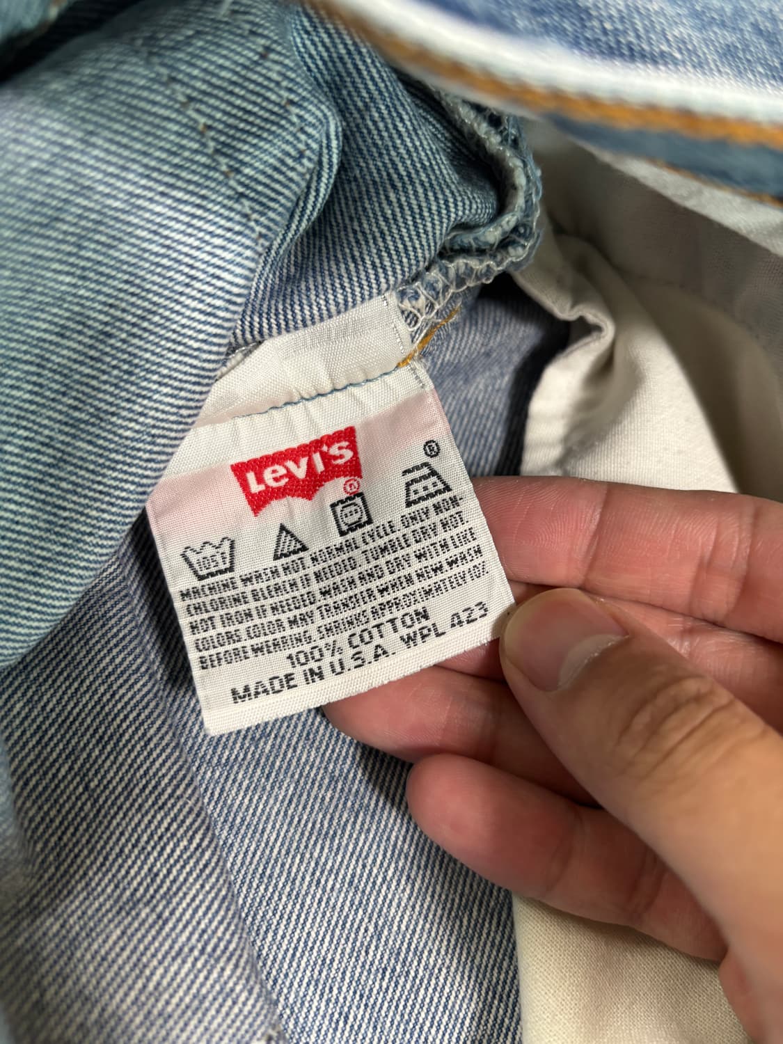 Usa 리바이스 501 99년 생산 34~35사이즈 상품이미지5