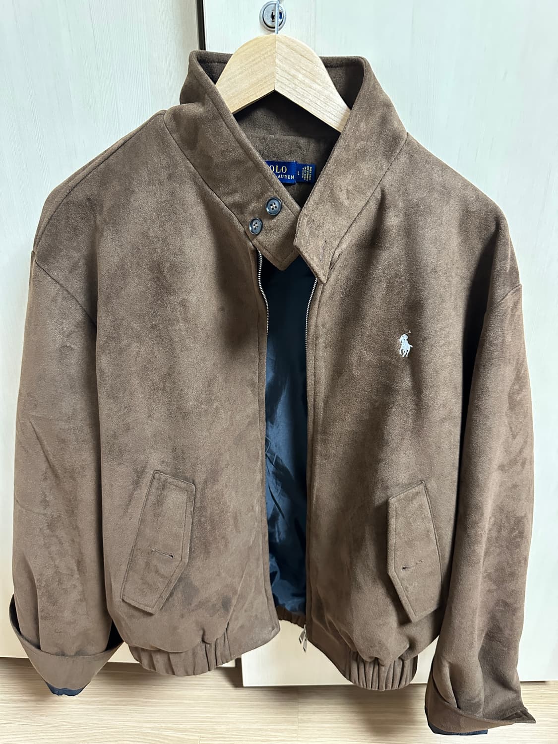 폴로 스웨이드 자켓 L 상품이미지1