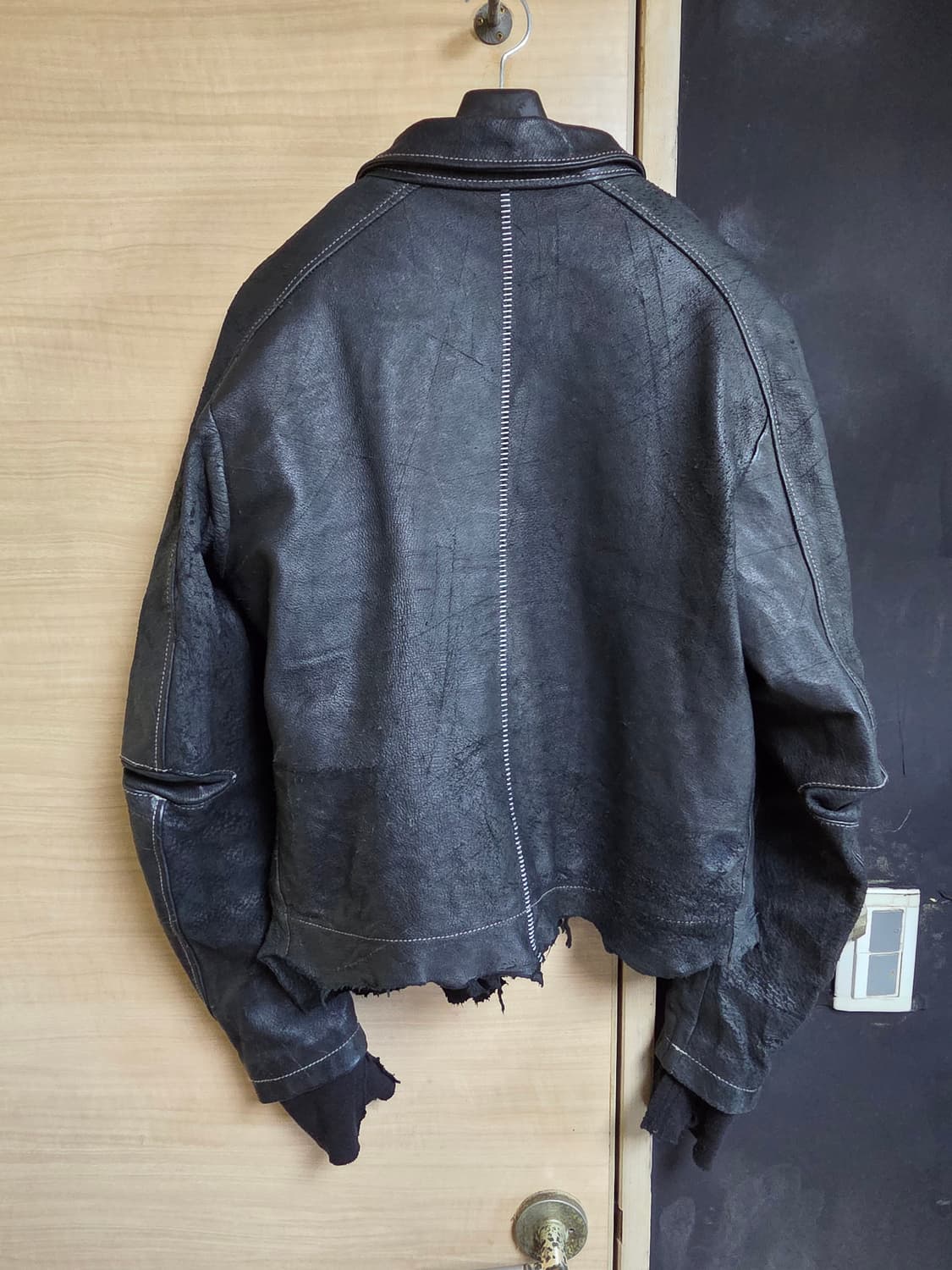 2size) minus leather jacket 상품이미지2