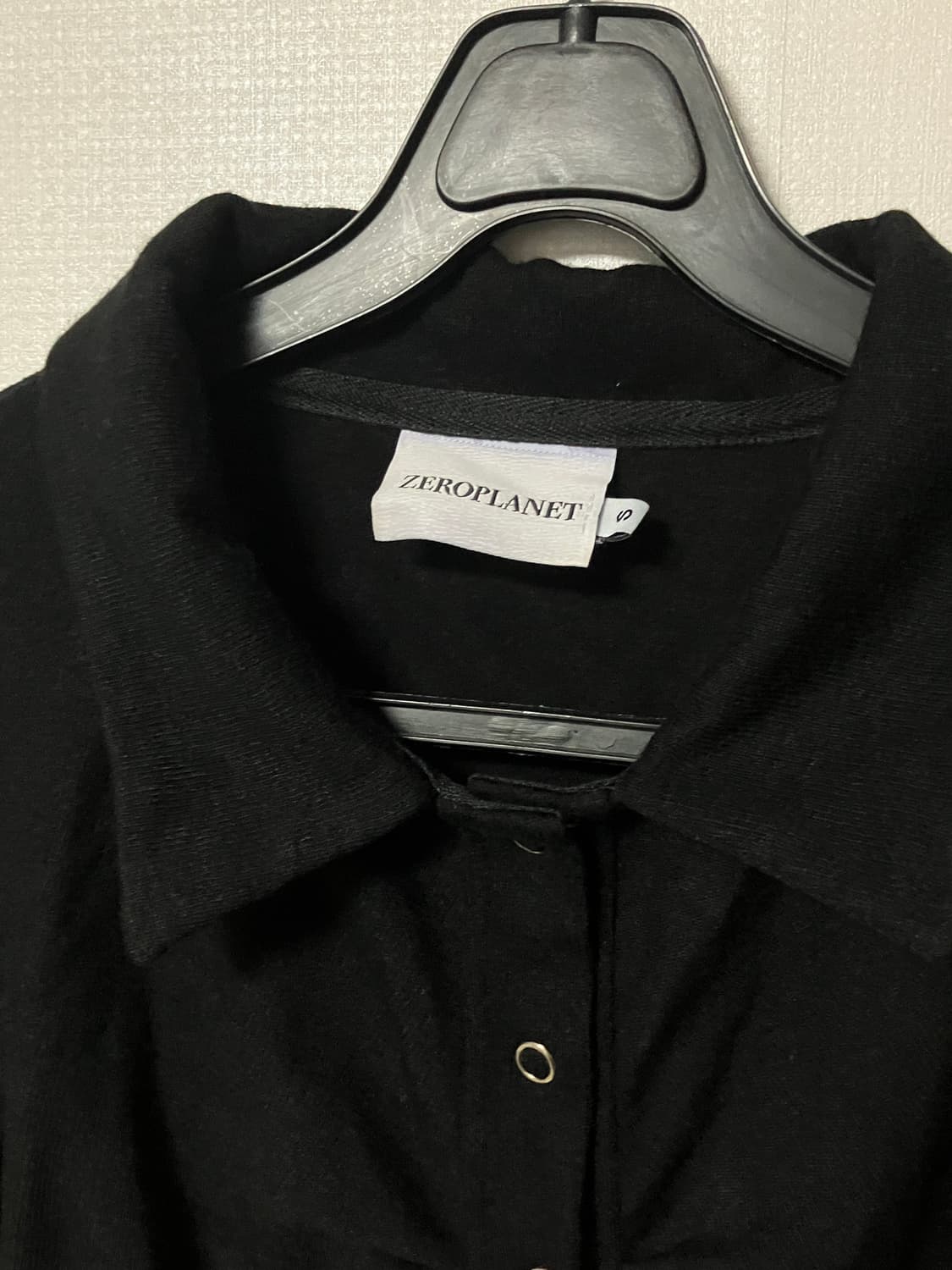 제로플래닛 셔링 카라 셔츠 블라우스 니트 상품이미지6