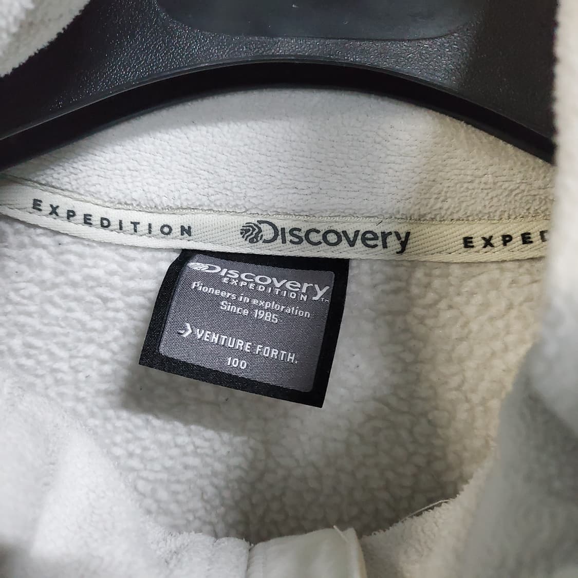 디스커버리 헤비본딩 기모 플리스 후드집업  상품이미지5