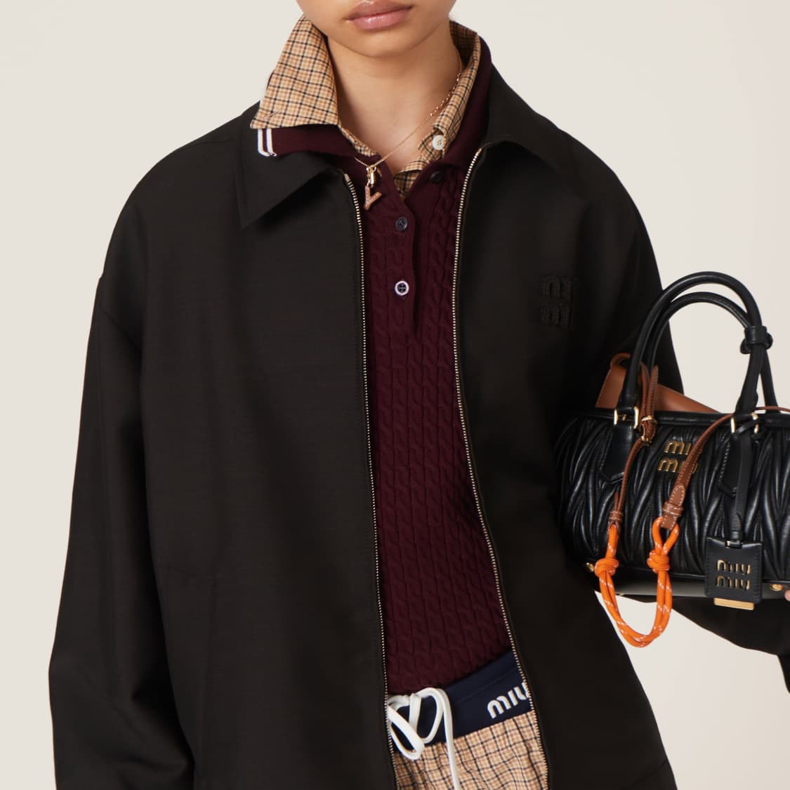 미우미우 블루종 상품이미지2