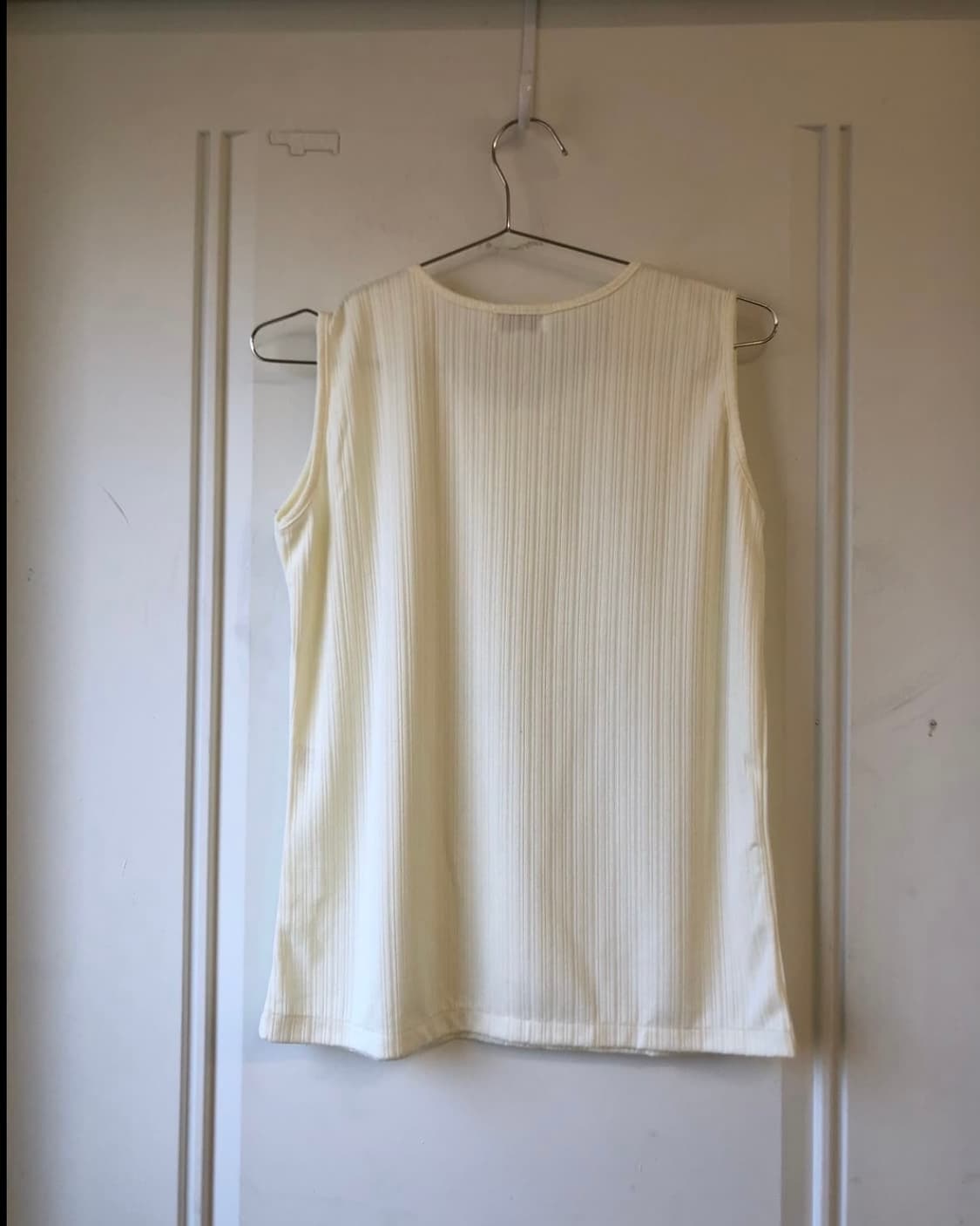 일본빈티지 아이보리 슬리브리스 상품이미지6