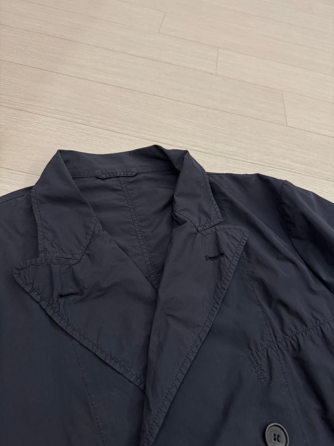 아스페시 폴리 더블자켓 L 네이비 상품이미지2