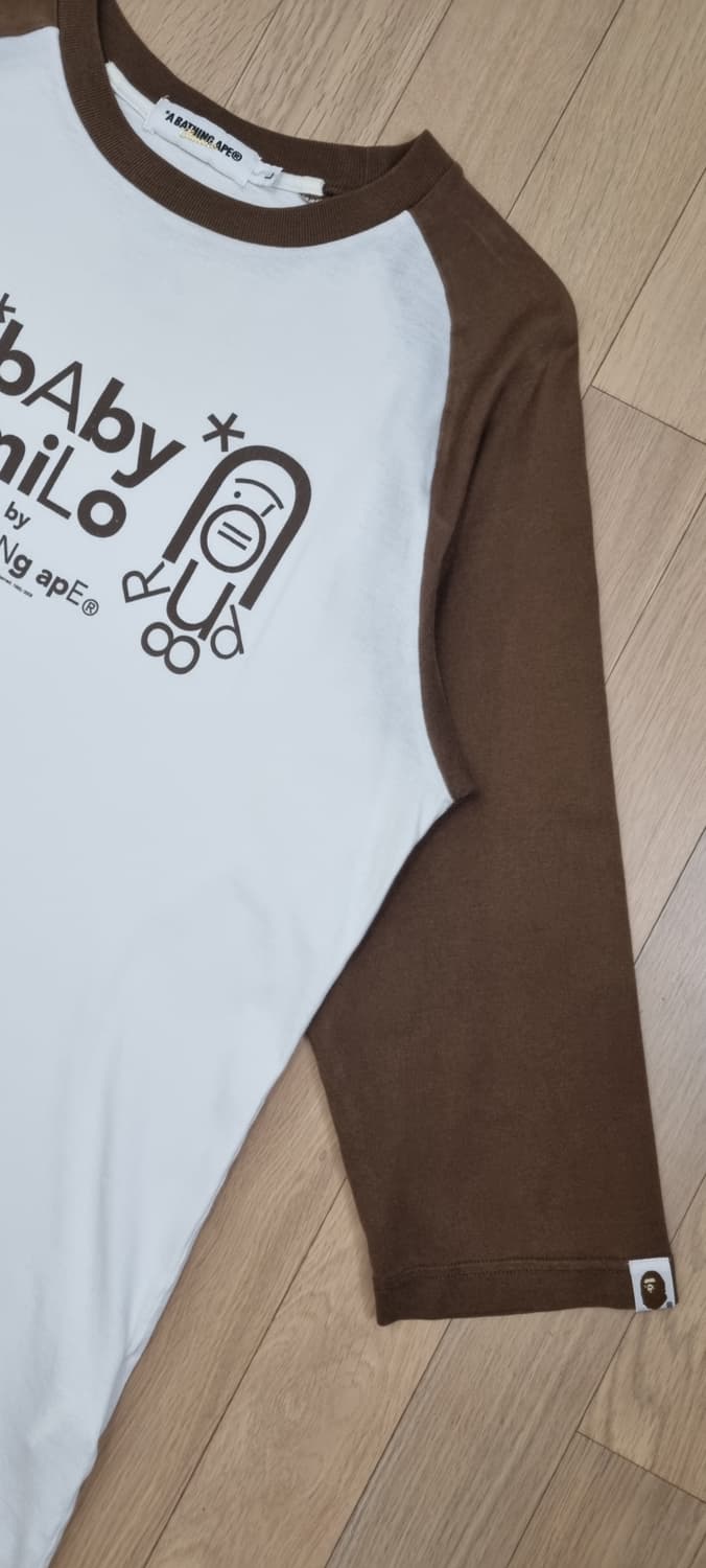 A BATHING APE 베이비마일로 7부 긴팔 L _남성 상품이미지4
