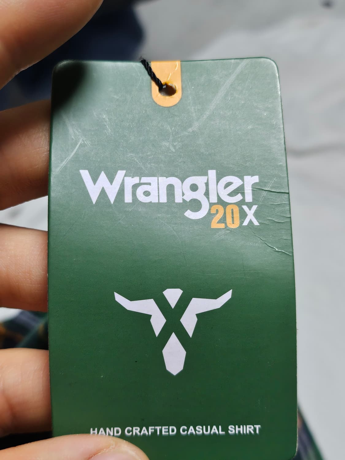 랭글러 체크 셔츠 L 상품이미지3