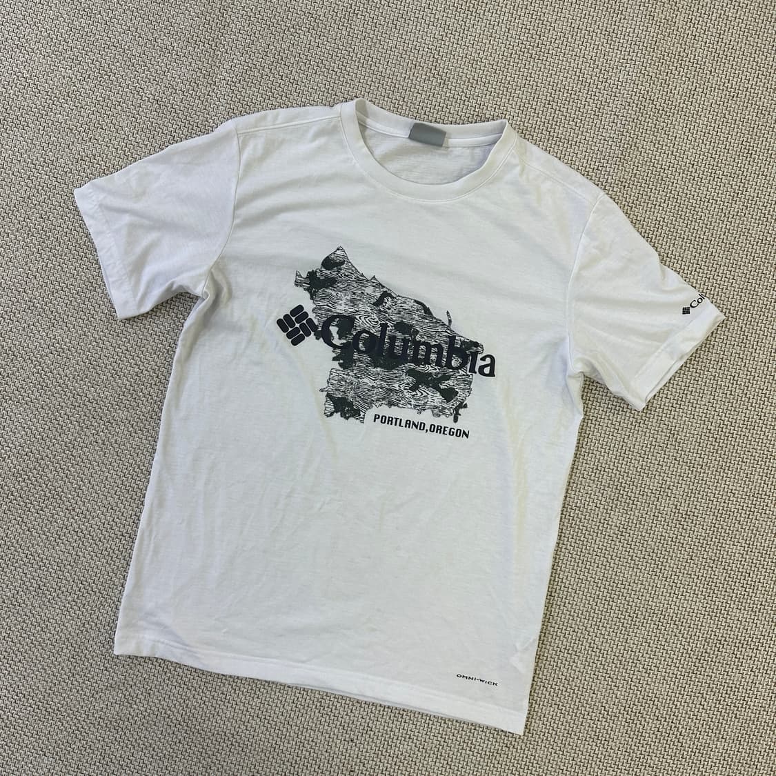 L 컬럼비아 그래픽 반팔 티셔츠 0406D 상품이미지1