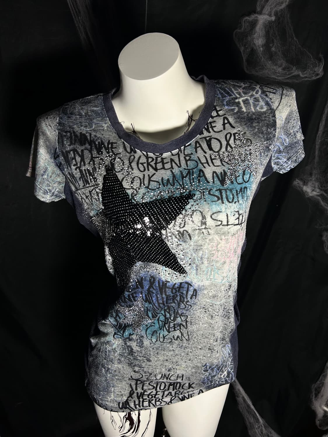 y2k star cubic tee 상품이미지1
