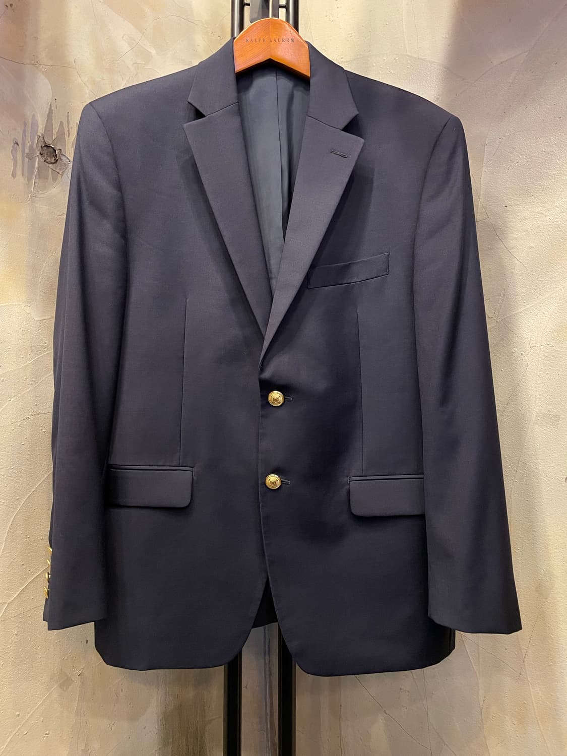 랄프로렌 남성 금장 울 자켓  상품이미지1