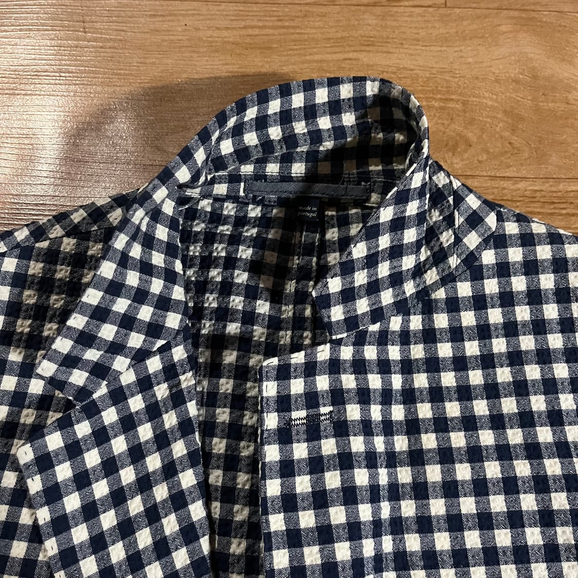 [105] 수트서플라이 깅엄 시어서커 자켓 상품이미지3