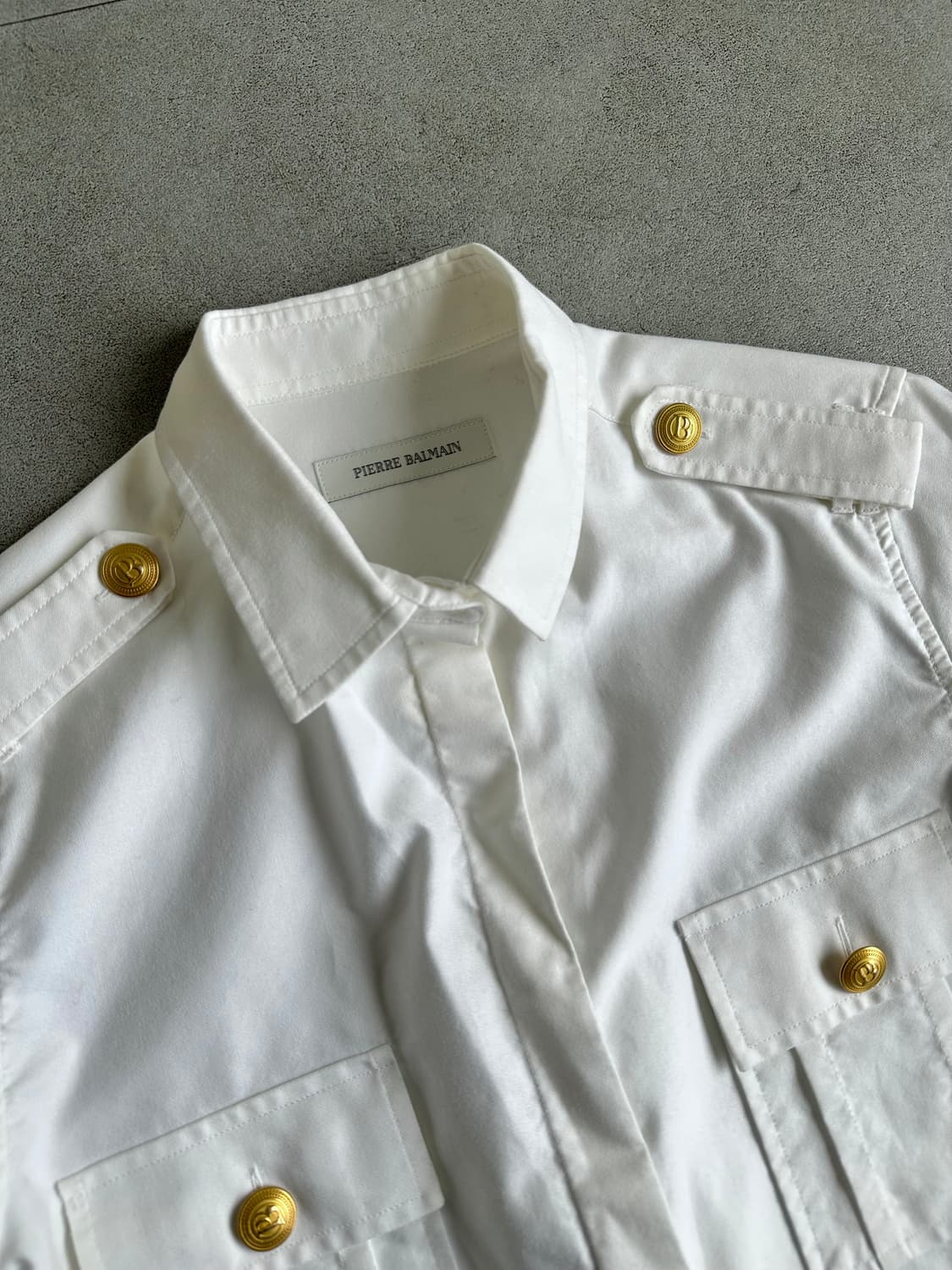 발망 나폴레옹 견장 셔츠 상품이미지3