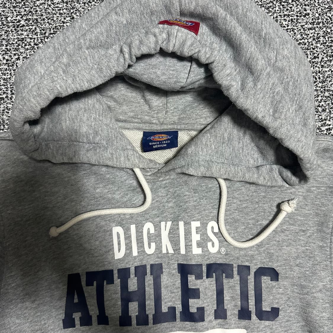 (M) 디키즈 애슬레틱 후드티 그레이 상품이미지2