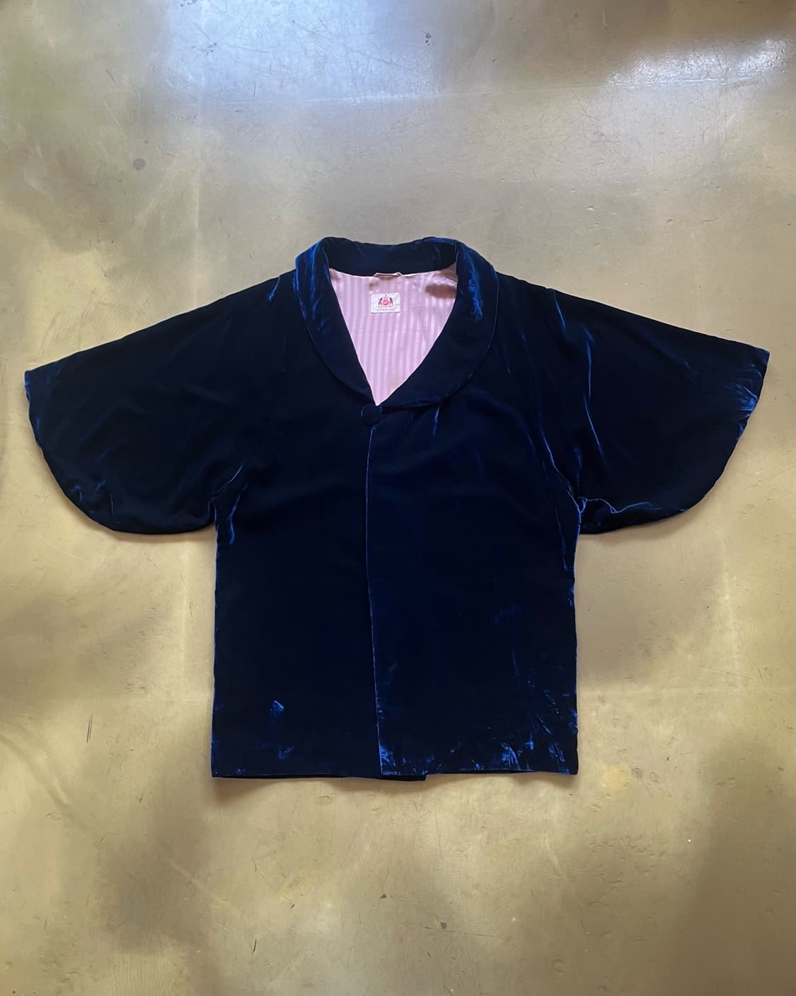 ~1990s MITSUKOSHI Velour Hanten Robe 상품이미지3