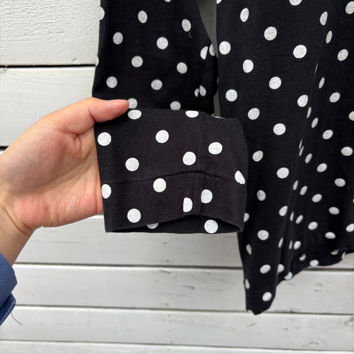 Comme des Garcons 꼼데가르송 도트 땡땡이 롱슬리브 티셔츠 상품이미지5