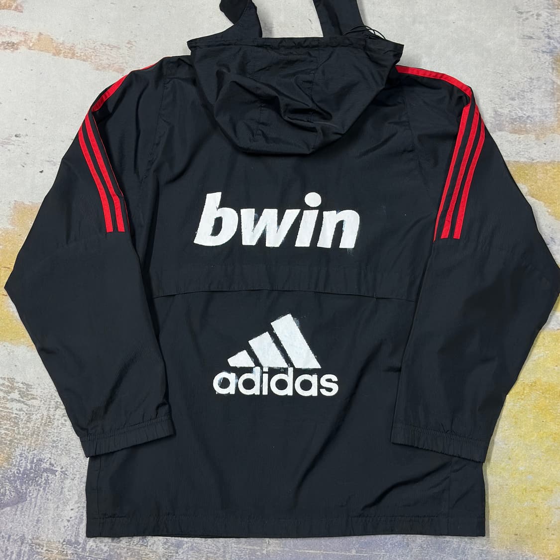 아디다스 ac밀란 바람막이 자켓 XL 상품이미지3