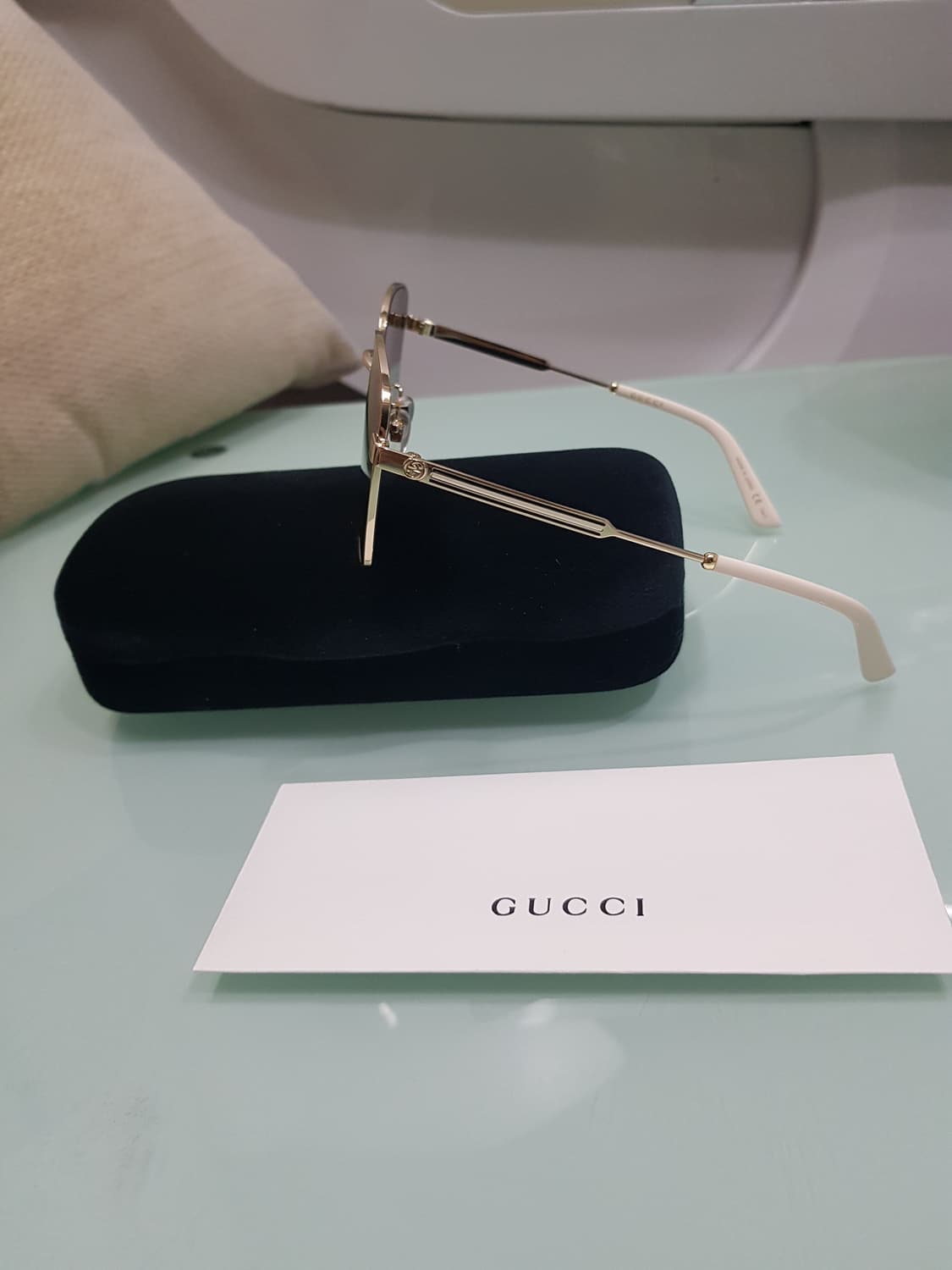 구찌 브라운메탈 오버선글라스(새상품정품 풀구성) 상품이미지6