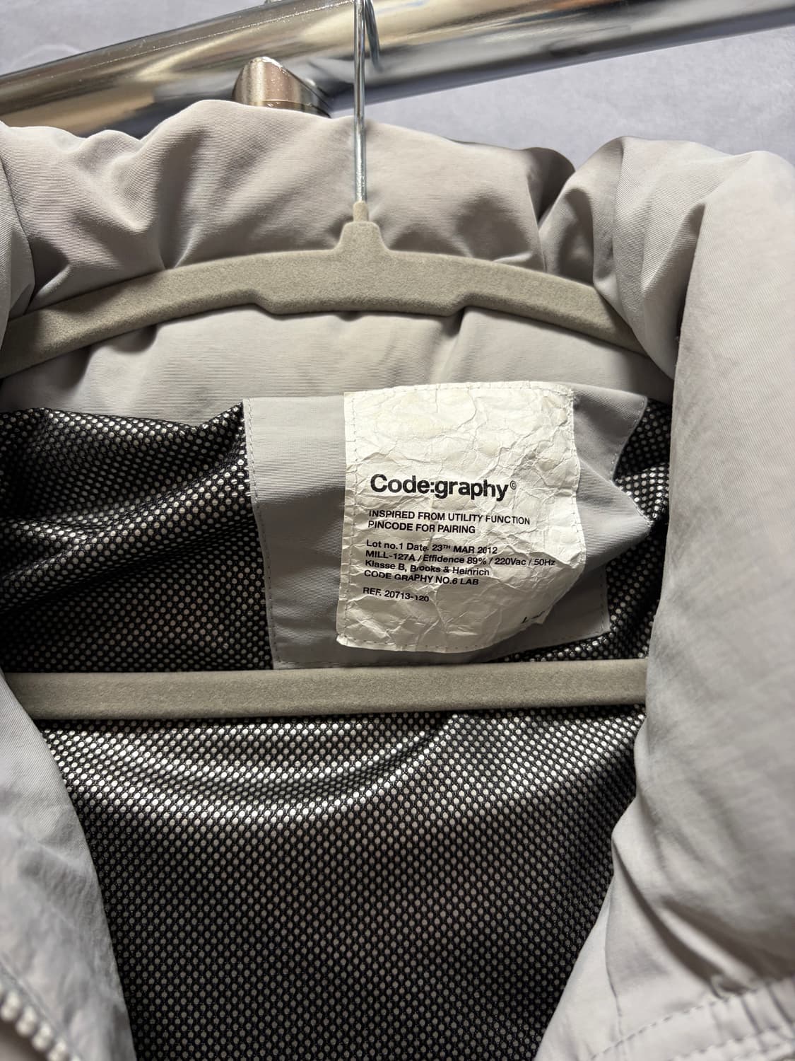 코드그라피 숏패딩 푸퍼 (L) 상품이미지2