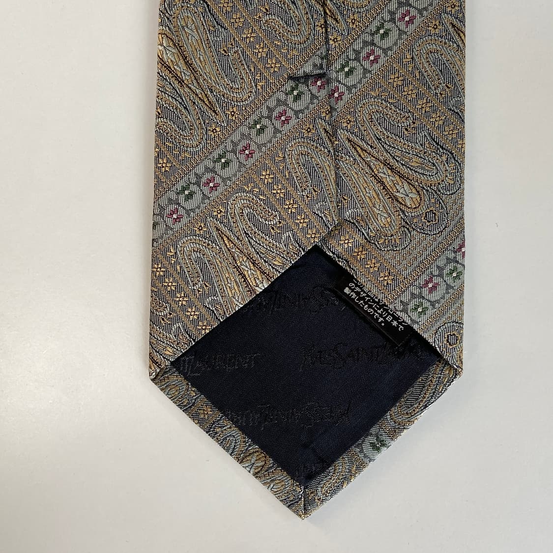 YSL 입생로랑 페이즐리 명품 정품 넥타이 상품이미지6