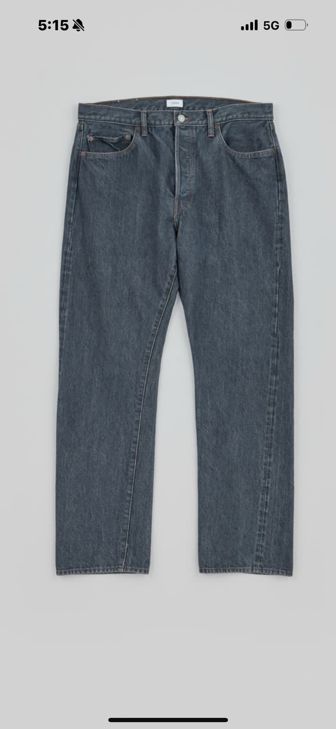 CIOTA 시오타 데님 뉴스트레이트 핏 상품이미지1