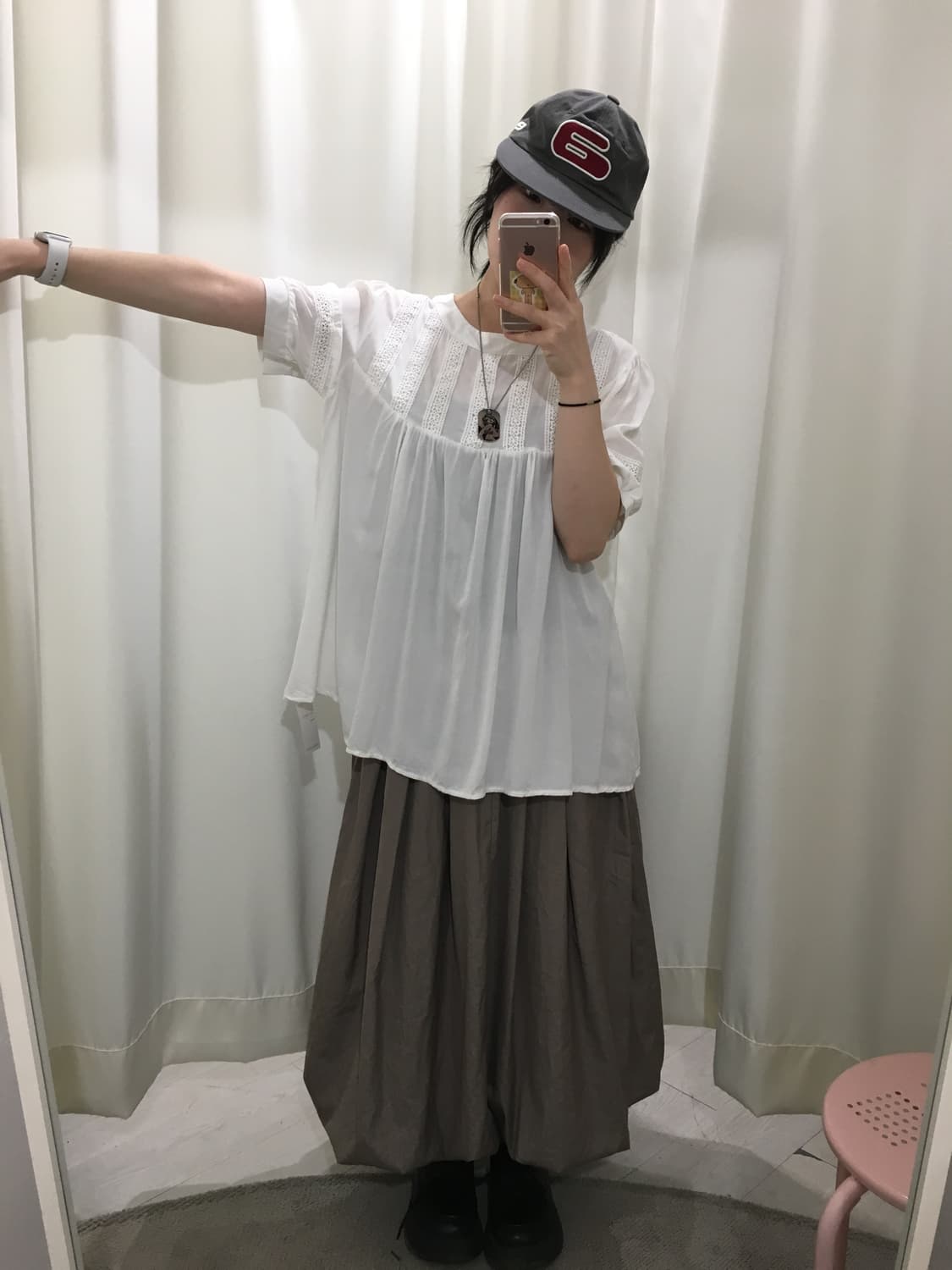 flower lace blouse 상품이미지6