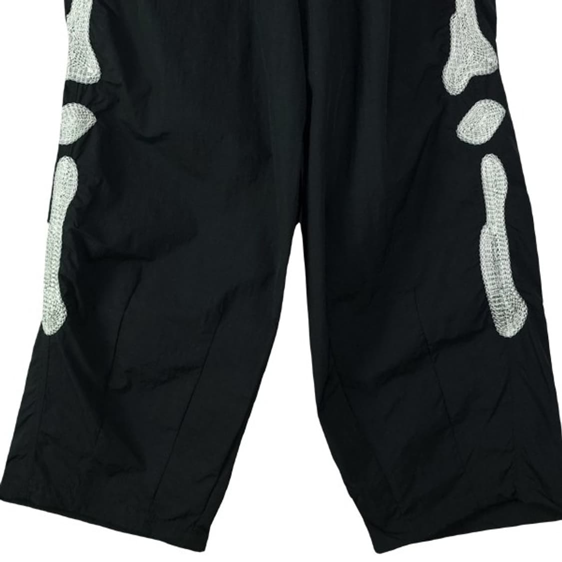 [트래블] 스켈레톤 나일론 와이드 팬츠 블랙 M19133 상품이미지5