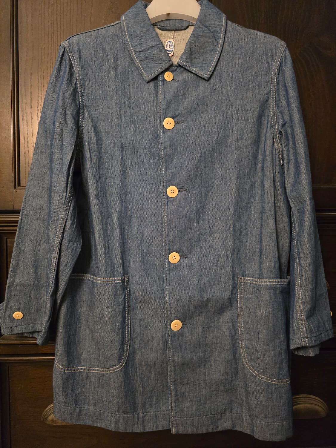 KATO 카토 데님코트 M사이즈입니다. 상품이미지1
