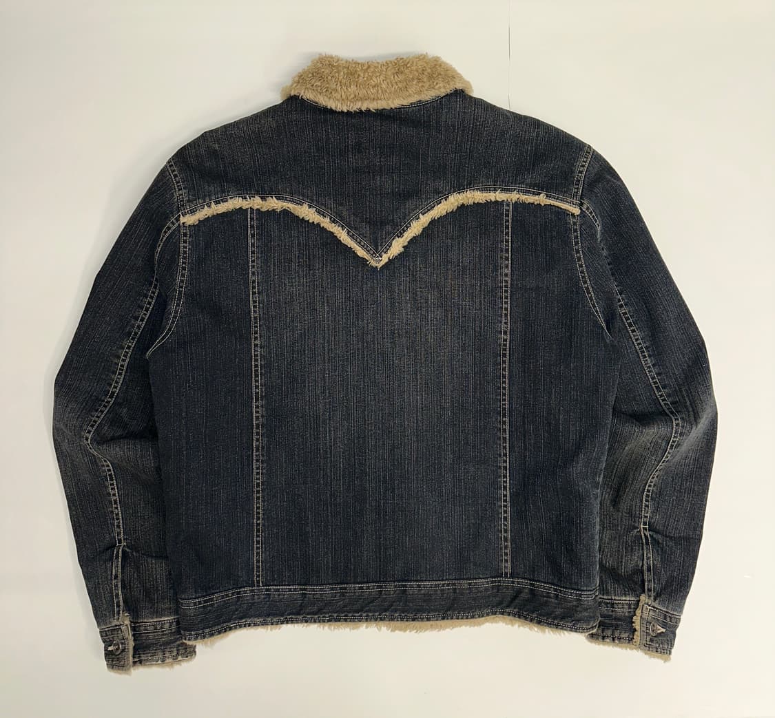 리바이스 워싱  데님 덱자켓  상품이미지3