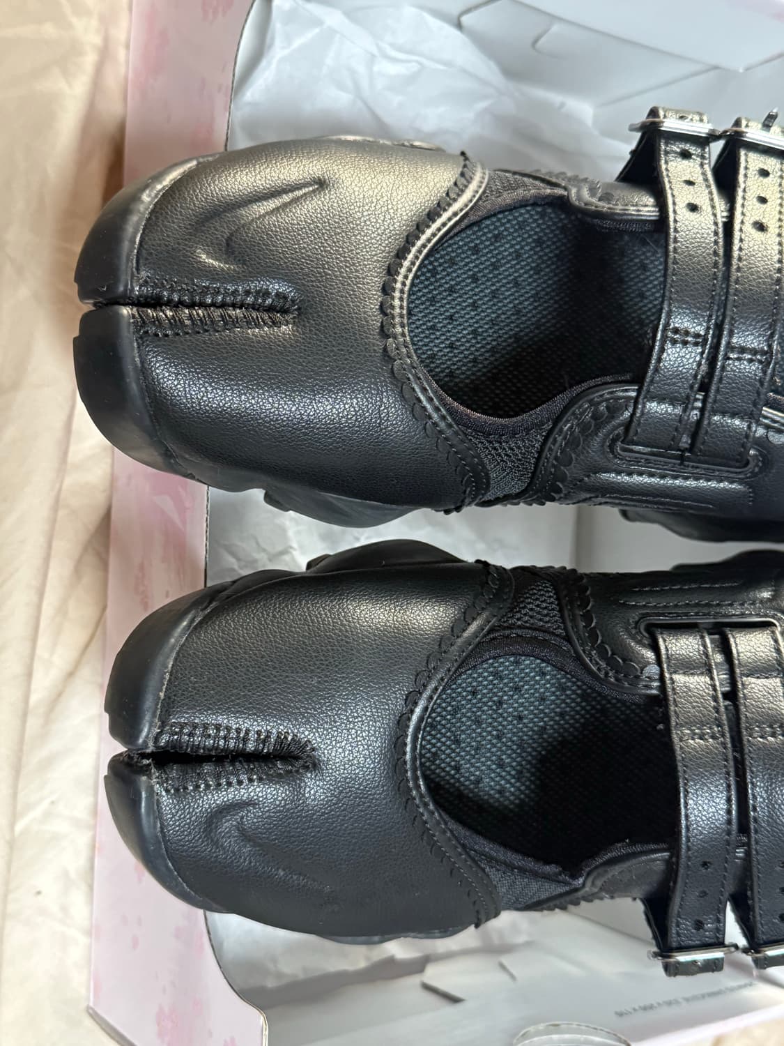 (240) 나이키 에어 리프트 브리드 스트랩 블랙 상품이미지4