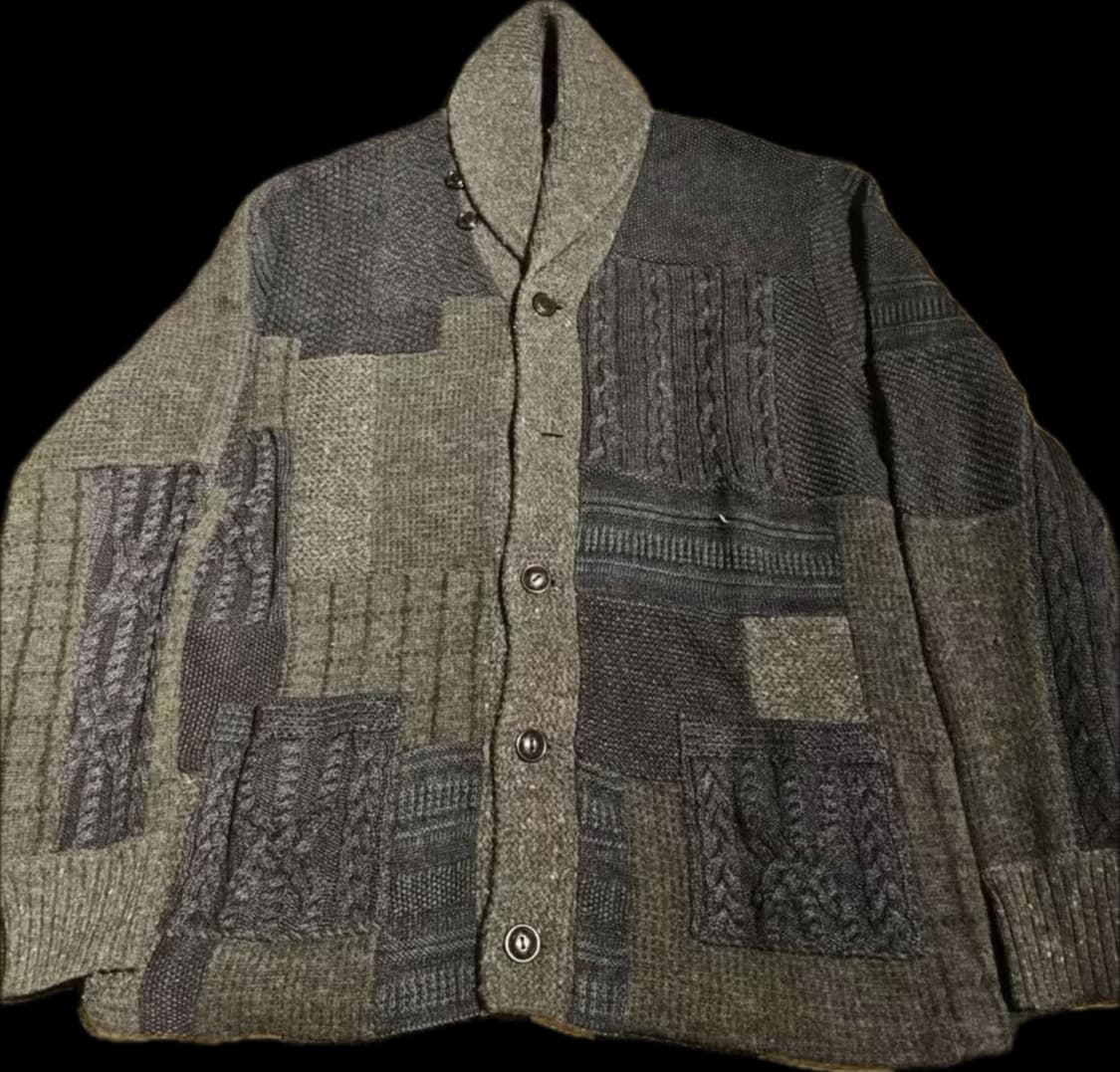 rrl 패치워크 가디건 m 상품이미지3