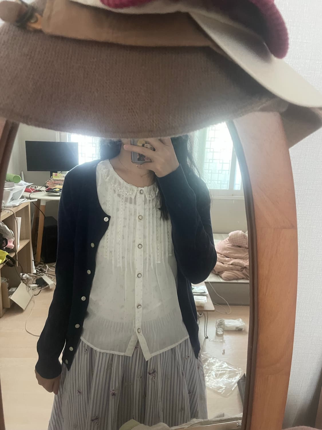 교토 모리걸 네이비가디건 set 상품이미지7