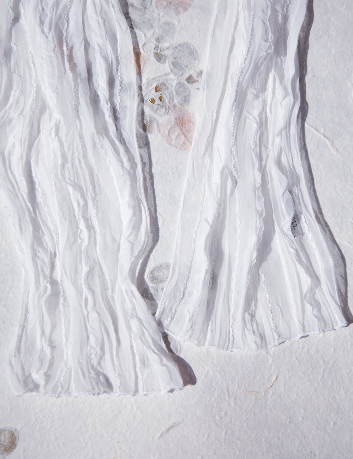 Cloudy White Scarf 상품이미지5
