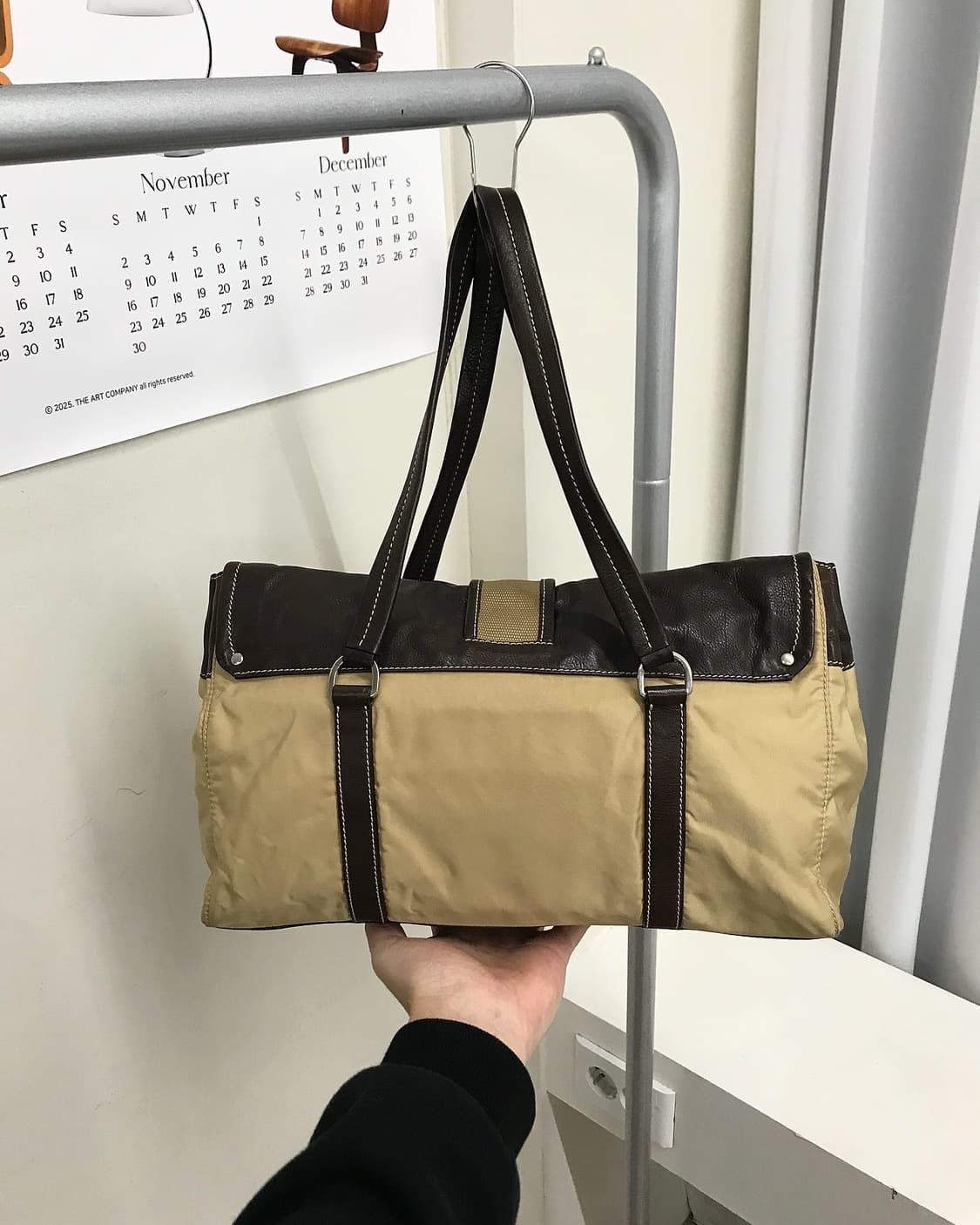 프라다 포코노 버클 숄더백 가방 상품이미지4