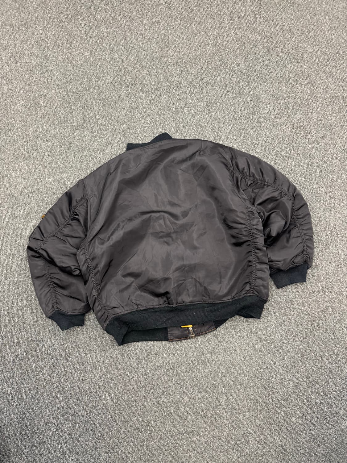 M)USA BUSTER 빈티지 블랙 MA-1 항공점퍼 상품이미지6