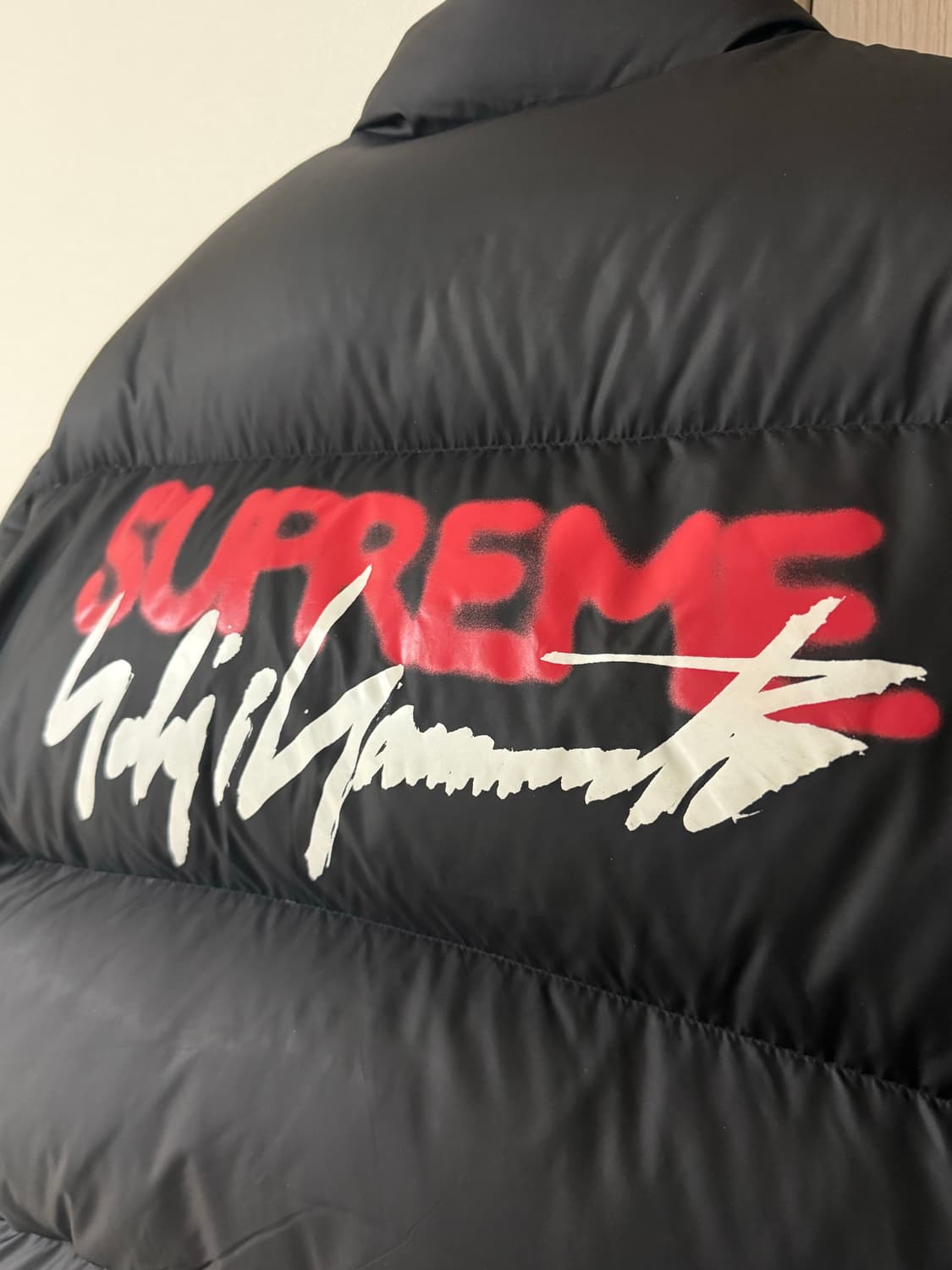 슈프림 요지야마모토 패딩L 상품이미지3