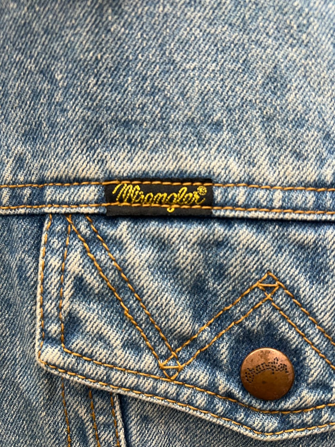 90s Wrangler Sherpa Denim Jacket 상품이미지3