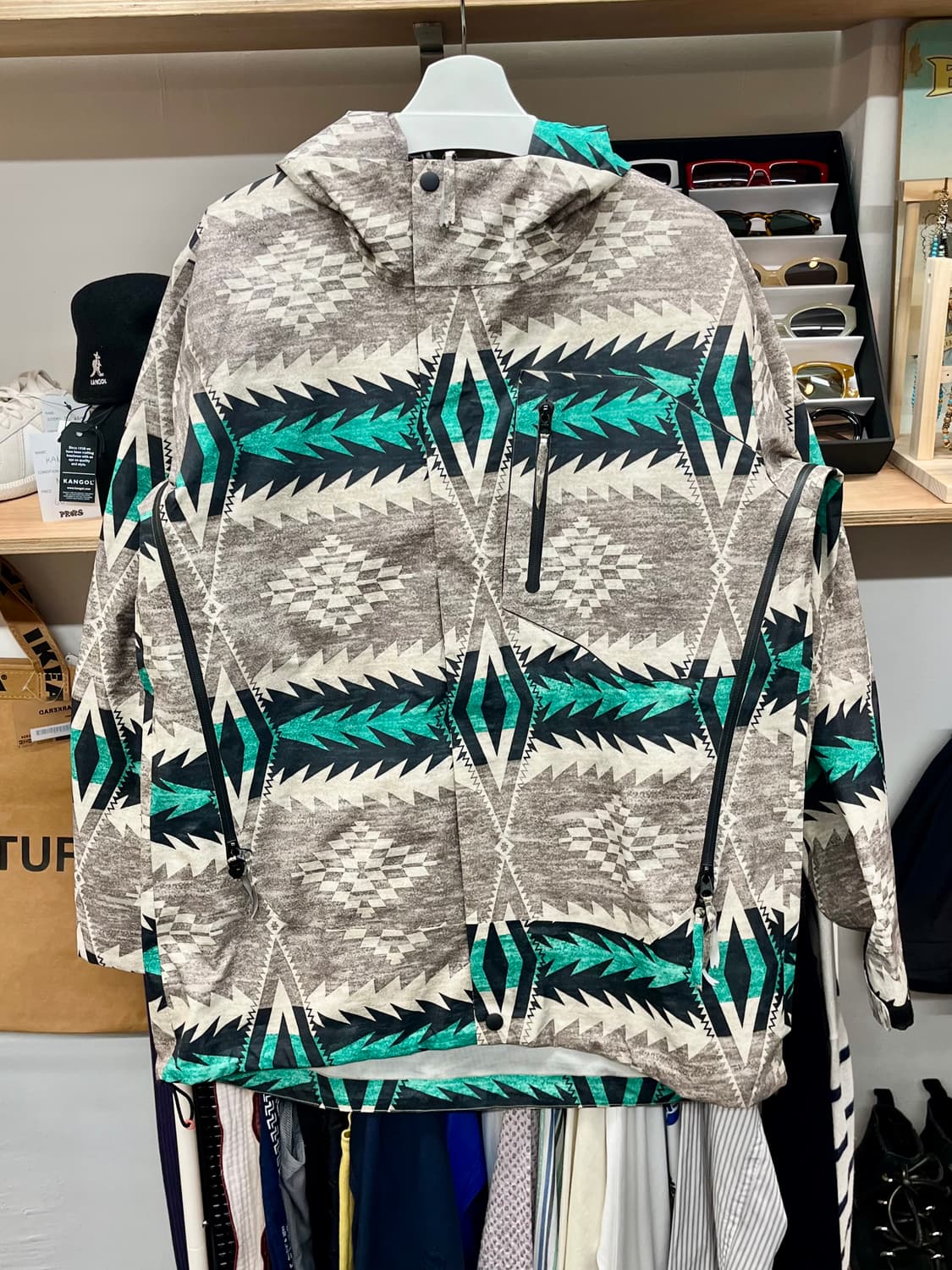 [105] 알뉴볼드 레이어 후드 바람막이 자켓 상품이미지1