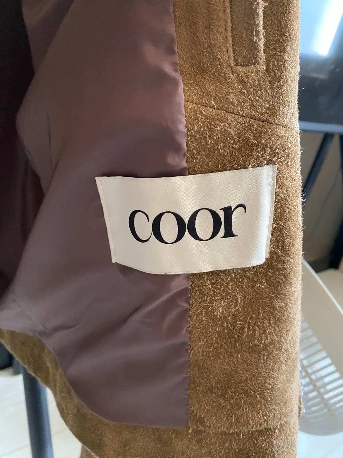 쿠어 버팔로 스웨이드 자켓 상품이미지5