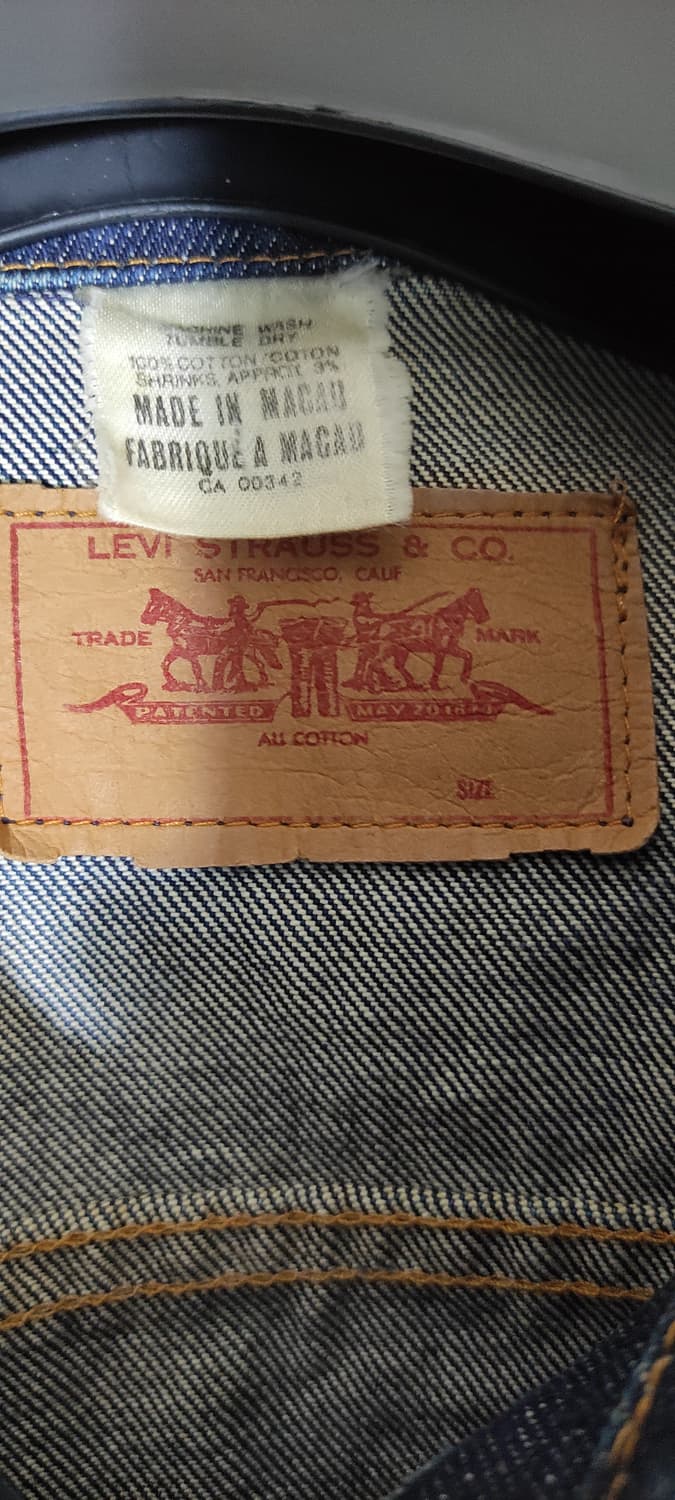 60s 70s 리바이스 빅E 데님자켓 105 상품이미지6