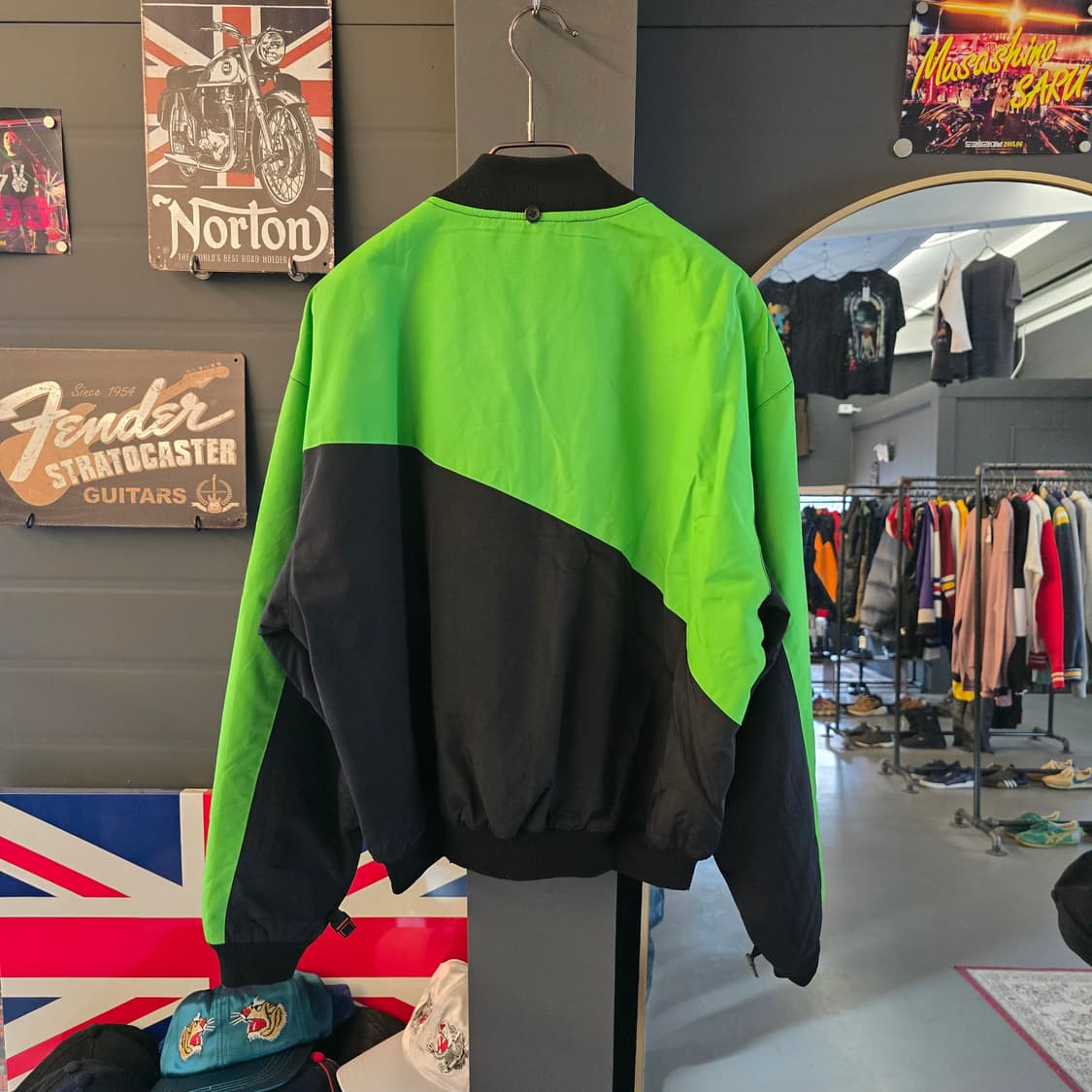 아크틱캣 ARCTIC CAT 레이싱 자켓 그린 블랙 상품이미지2