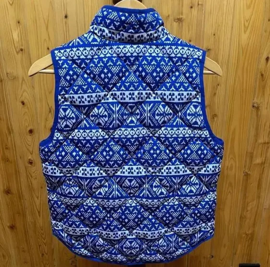 JCREW 제이크루 다운 패딩 베스트 집업 조끼 패턴 상품이미지4