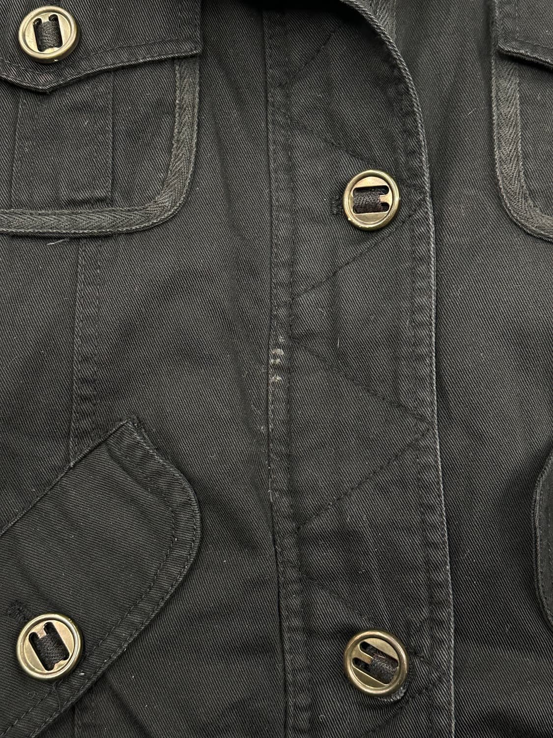 M)Japanese vintage 여성 유틸리티 후드 베스트 상품이미지4