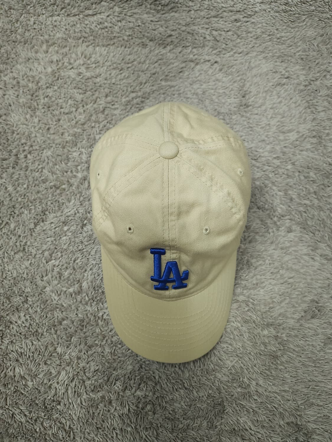 MLB LA 다저스 볼캡 베이지 모자 상품이미지3