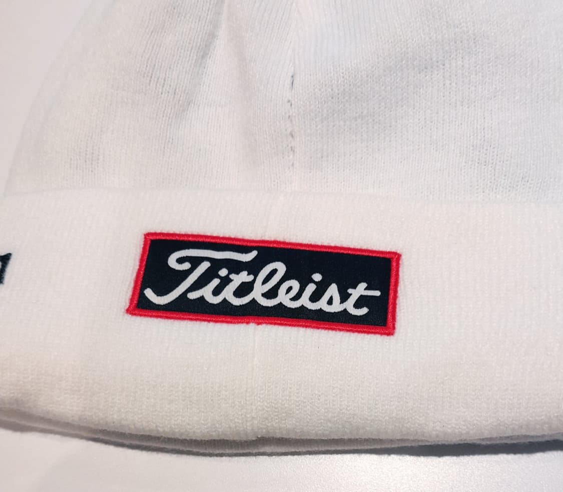 💥(새상품) 타이틀 리스트 비니 (화이트)
 상품이미지3