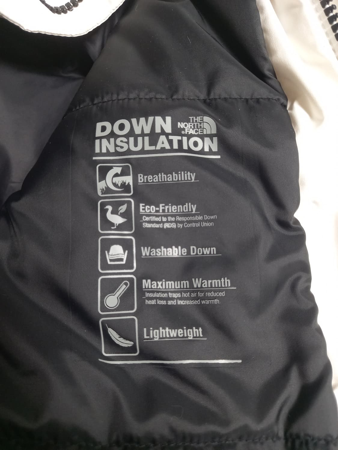 노스페이스 화이트 롱패딩    100 상품이미지7